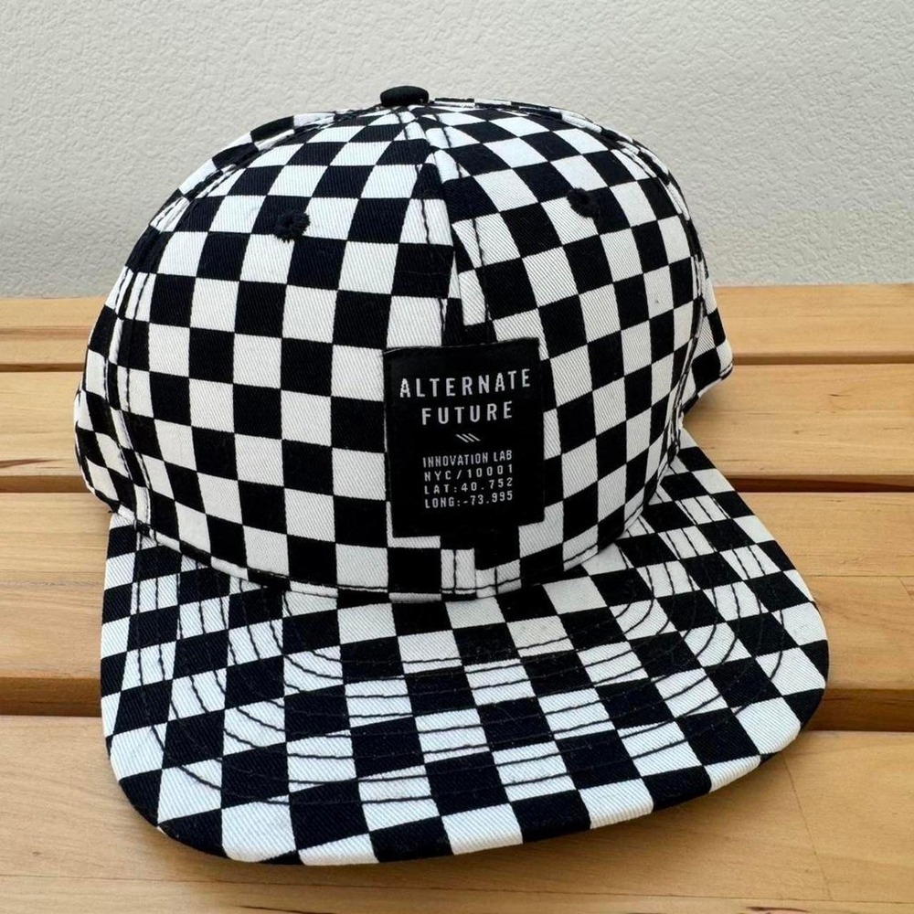H&M Mens 6 Panel‎ Snapback Cap Checkered Genuine Quality, Acc. Division Proj.